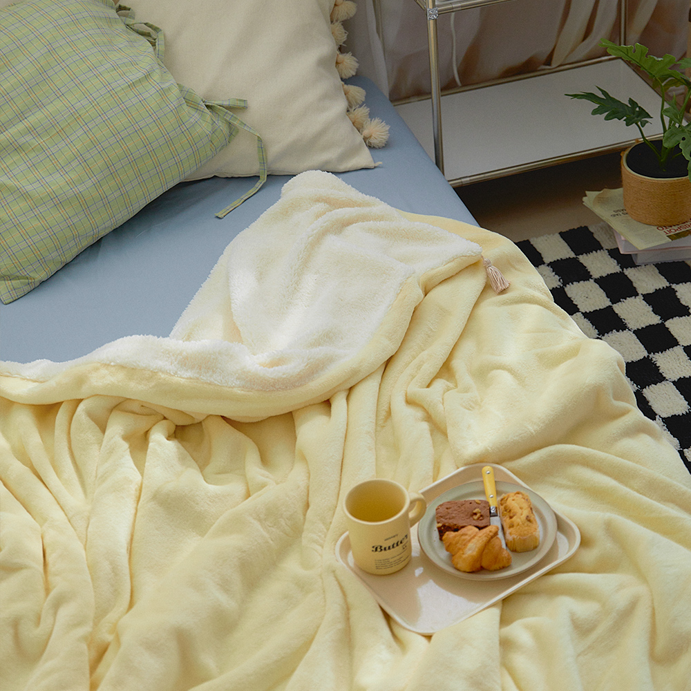 양면 극세사 양털 담요 부드러운 블랭킷 쇼파 이불 겨울 극세사 코지 100x150
