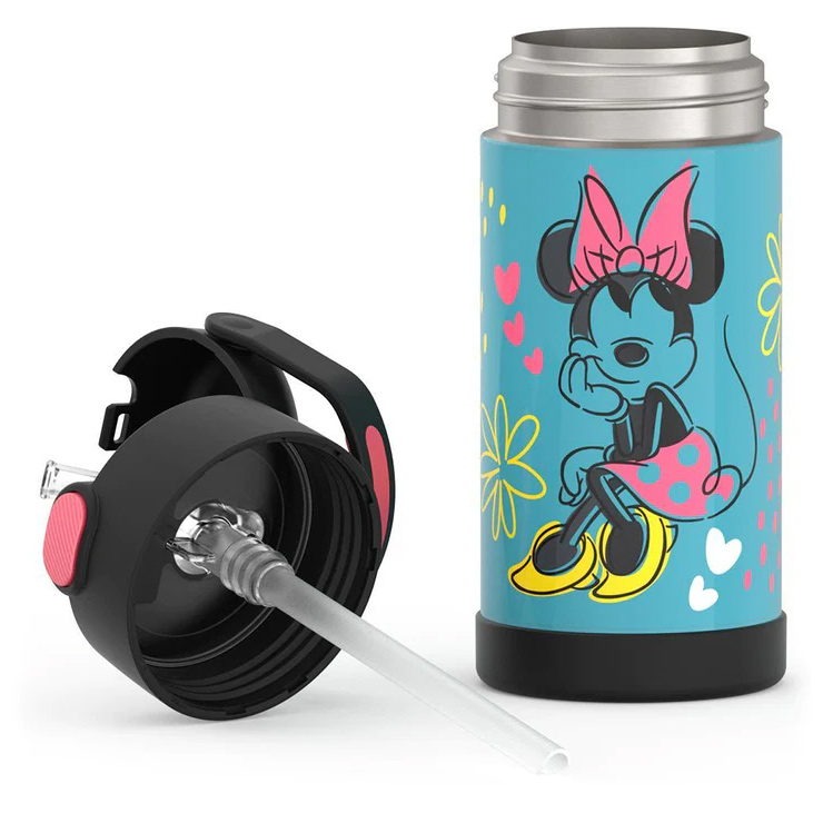 푸고 써모스 빨대컵 펀테이너 미니마우스 355ml 보냉컵