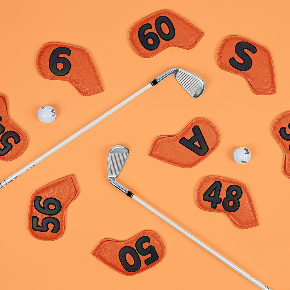 가죽 아이언커버 낱개 골프채커버 골프클럽커버 4 이미지 2