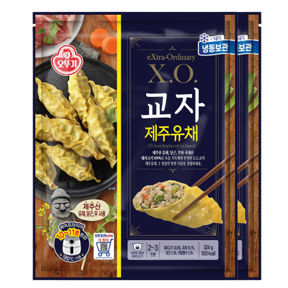 [3개 이상 15% 할인] 오뚜기 X.O. 교자새우&홍게살만두 324g 2개 외 16종 - 상세 이미지 4