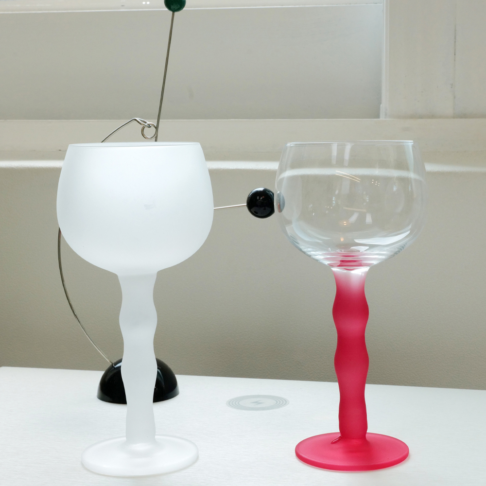 1+1아네모네 와인잔 / 결혼,집들이선물, 고블렛잔, 와인잔