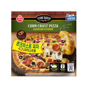 [슈퍼적립] 오뚜기 크러스트 피자 4종 고르곤졸라+시그니처 익스트림+페페... 맛있게 먹은 솔직 후기 - 상품 이미지 2