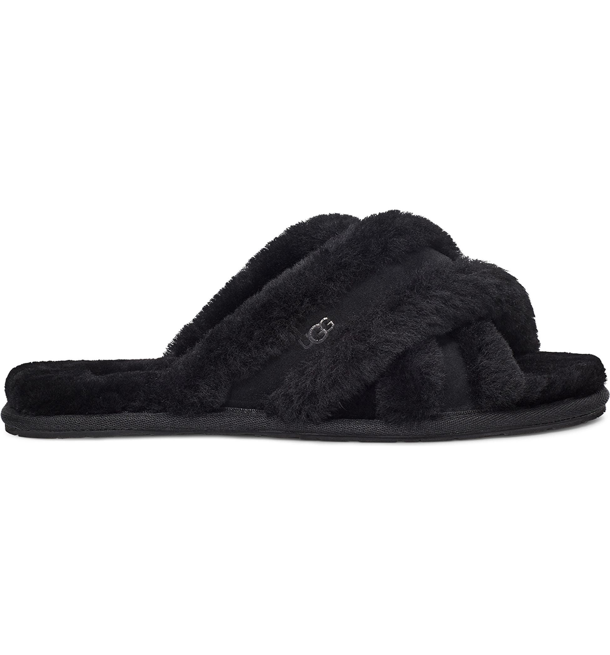 어그 슬리퍼 스쿠피타 실내화 SCUFFITA 블랙 여성  UGG 미국 - 상세 이미지 2