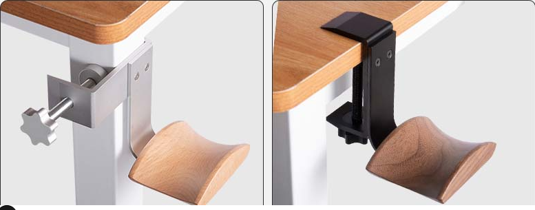 원목 헤드셋 거치대 헤드폰 걸이 알루미늄 우드 스트리치 블랙 이미지 2