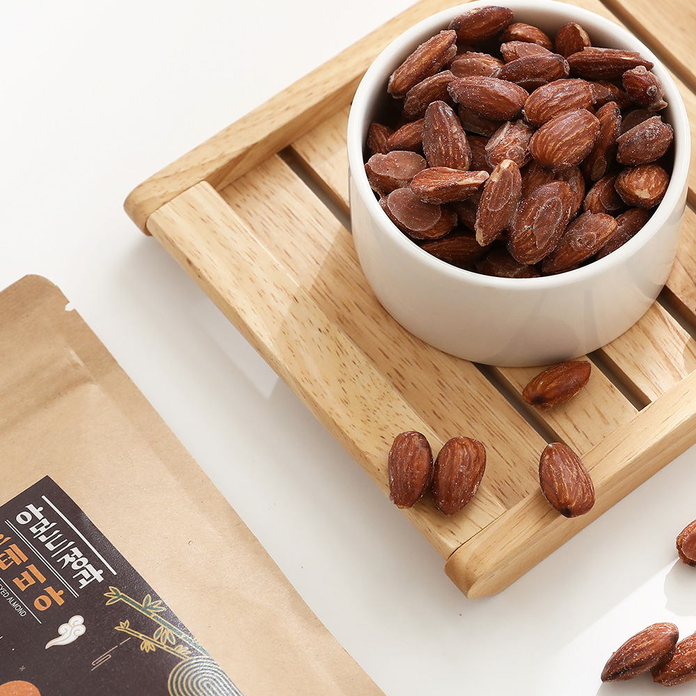 풍심당 무설탕 스테비아 아몬드 정과 (60g, 120g)