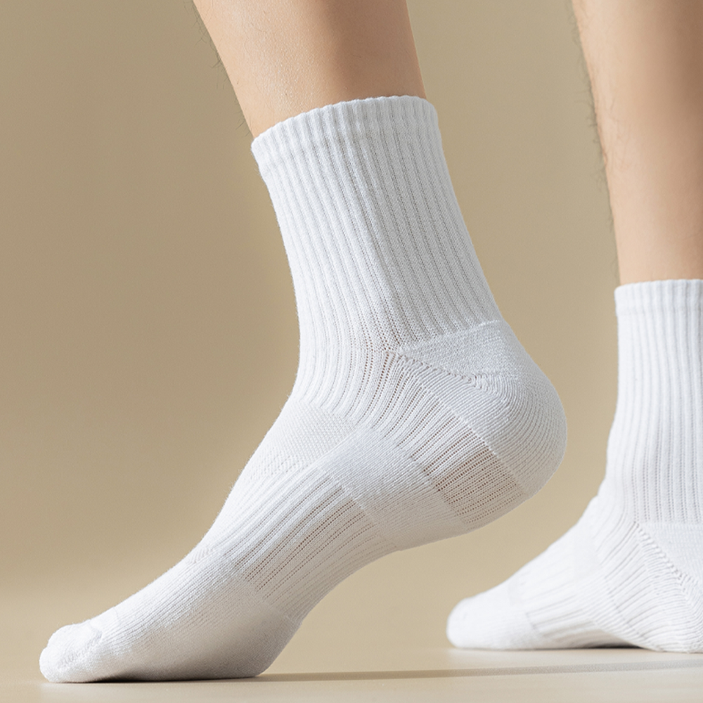 에멜강스 스포츠양말 두꺼운 양말 쿠션 러닝 운동 헬스 테니스 등산 장목 단목 발목 중목 - 상세 이미지 4