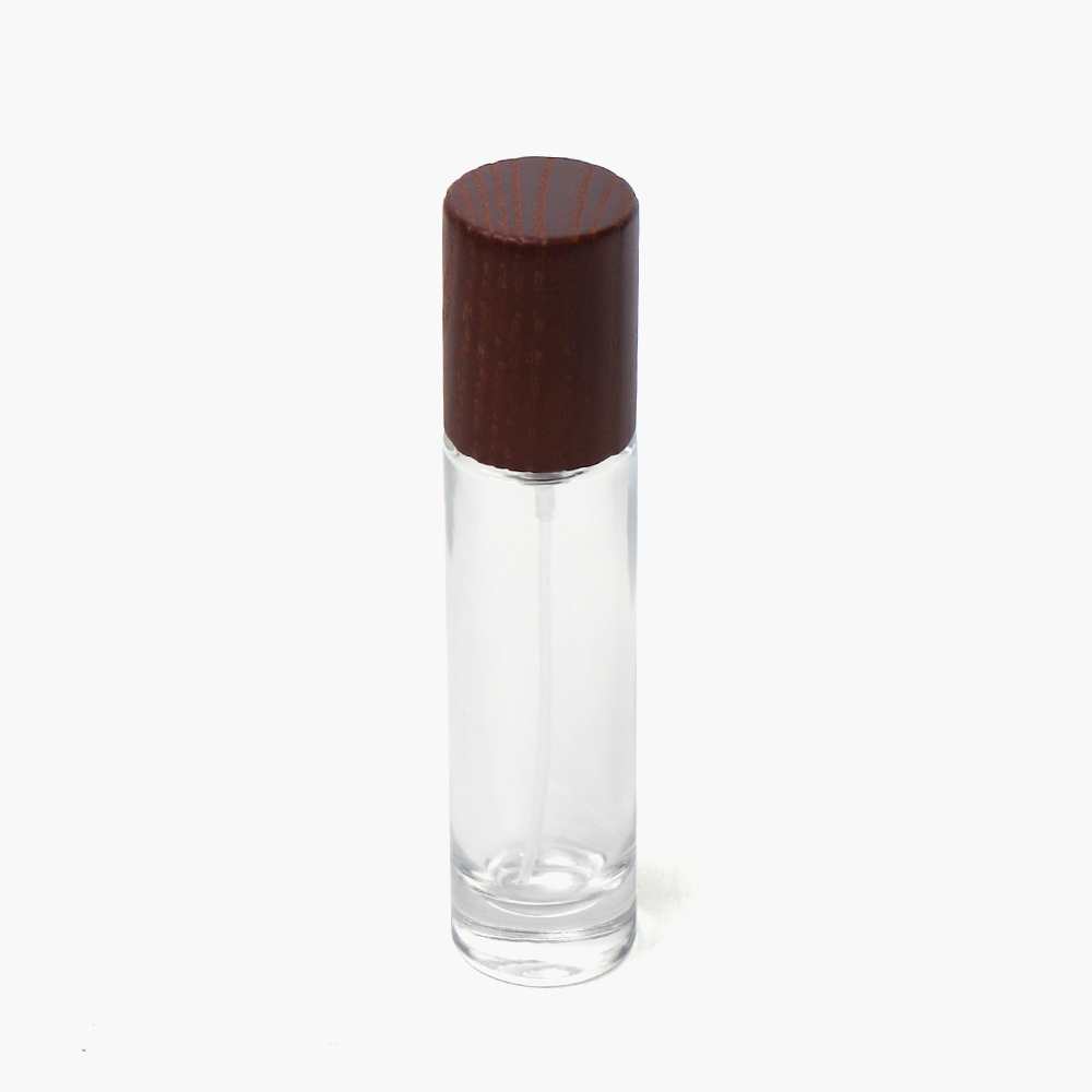 새로핸즈 클램프 타입 유리 원형일자 투명 우드캡 15ml : 새로핸즈