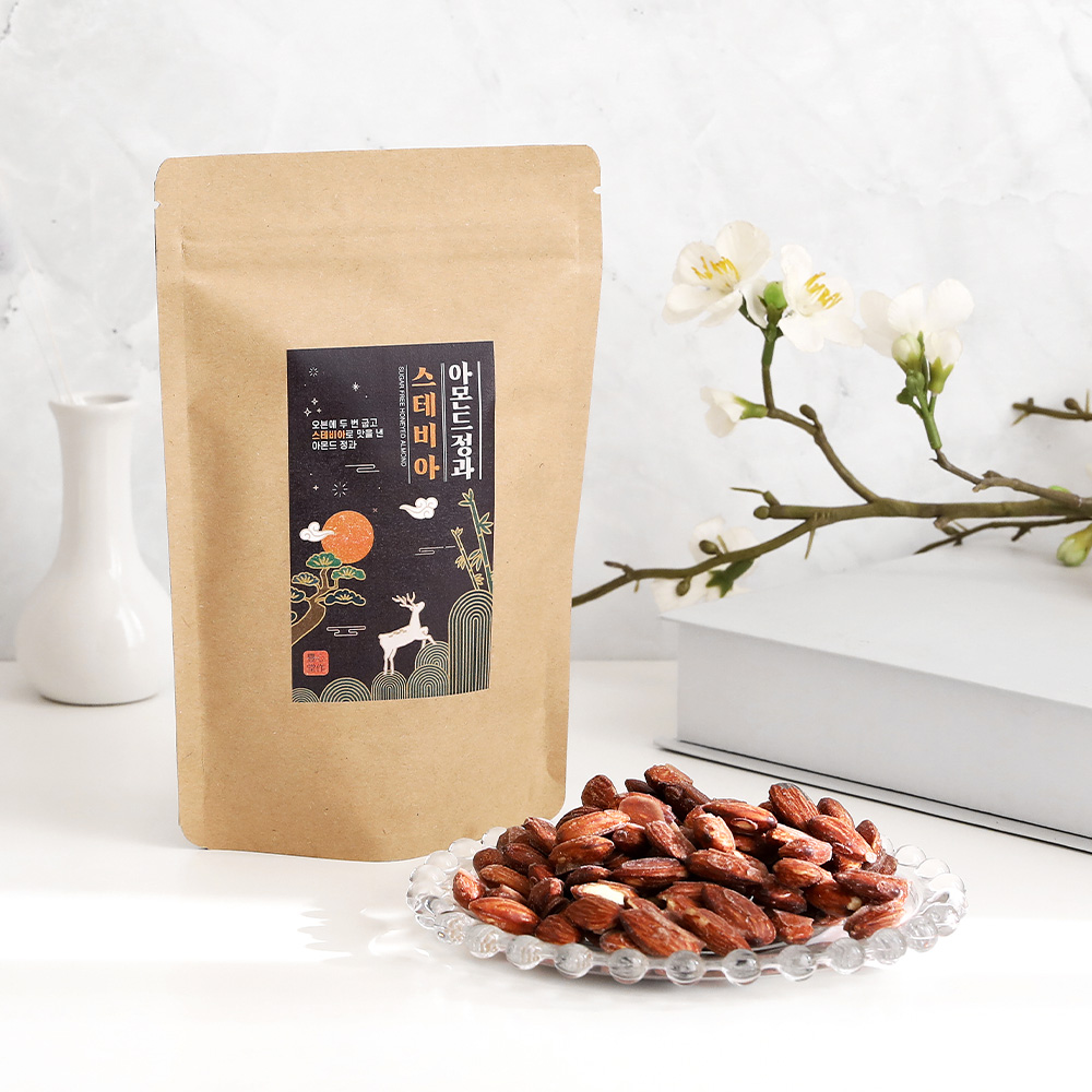 풍심당 무설탕 스테비아 아몬드 정과 (60g, 120g) - 상세 이미지 5