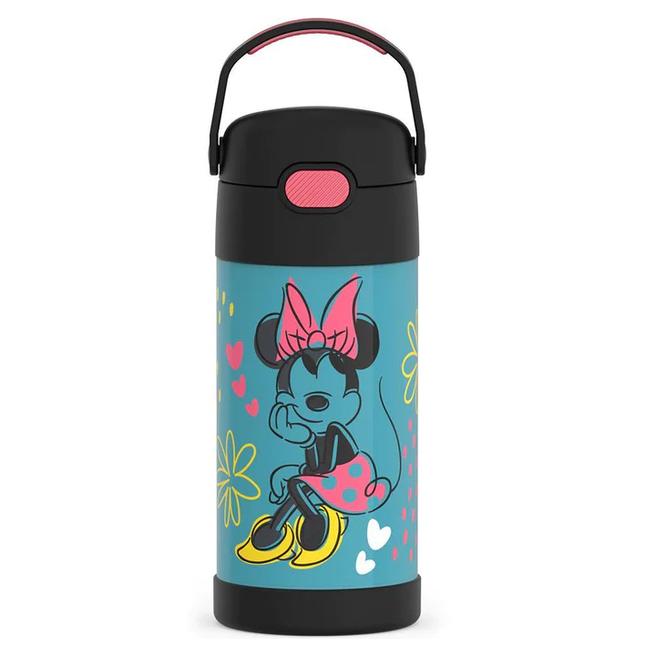 푸고 써모스 빨대컵 펀테이너 미니마우스 355ml 보냉컵