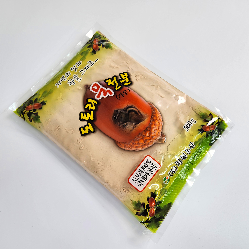 국내가공 도토리묵가루 500g - 상세 이미지 4