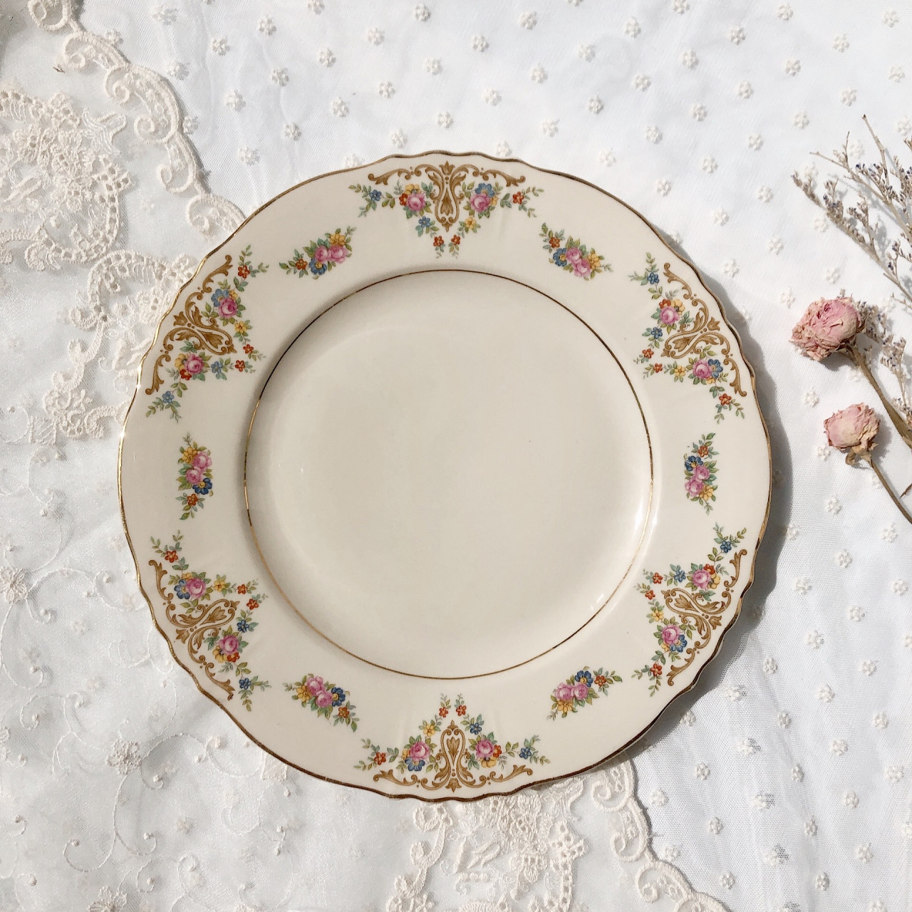 시라쿠스 프시케 빈티지 접시 디저트 샐러드 디너 홈카페 예쁜 그릇