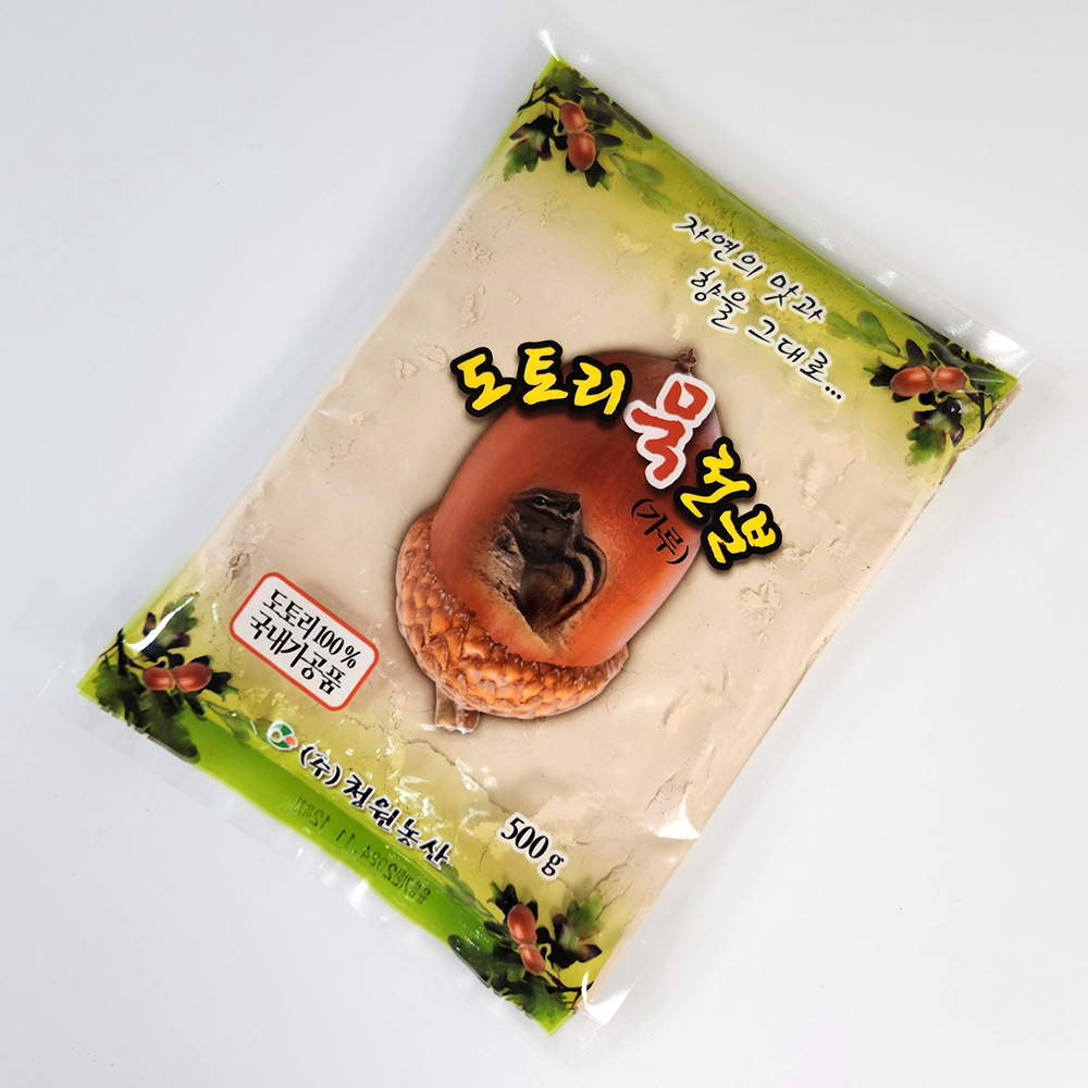 국내가공 도토리묵가루 500g - 상세 이미지 5