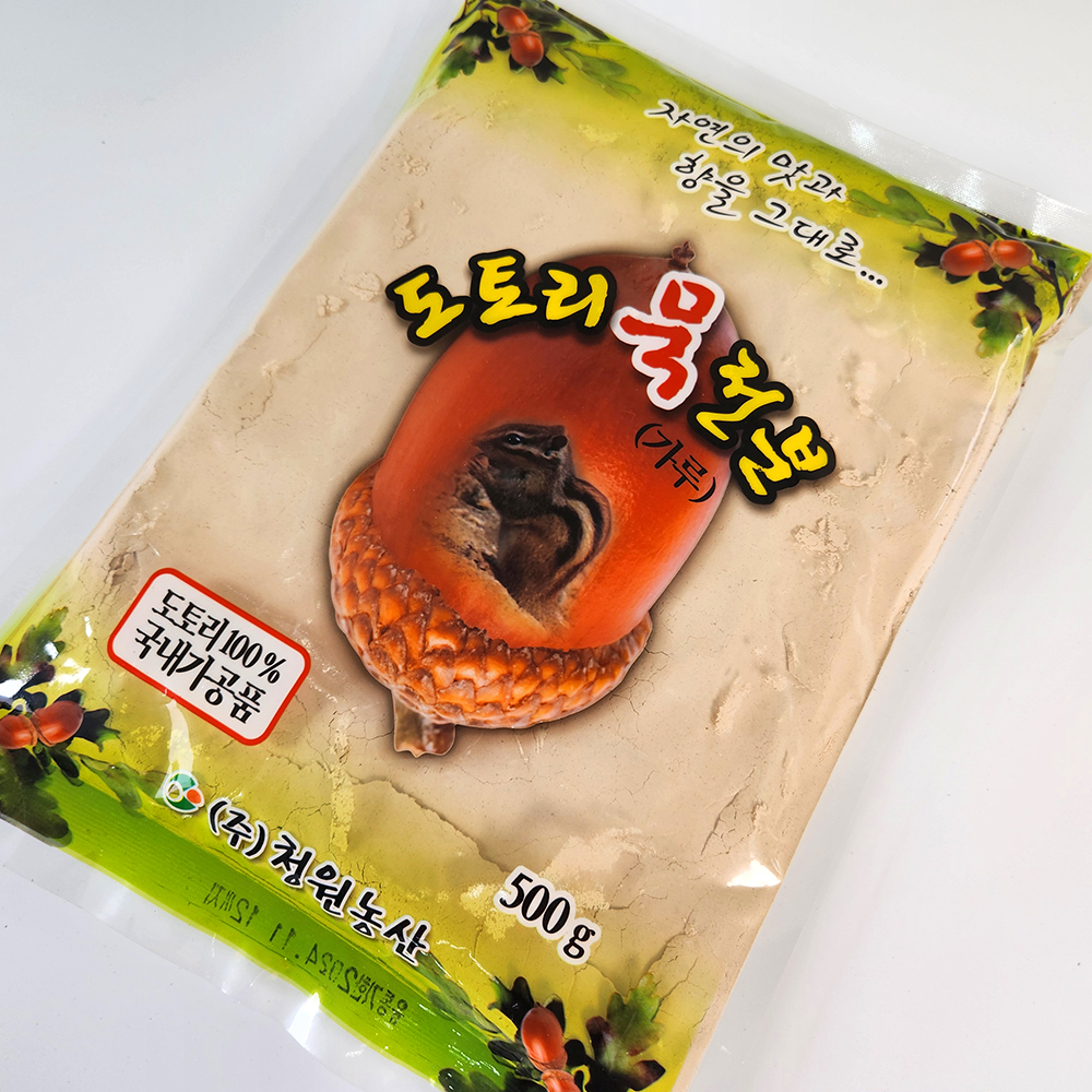 국내가공 도토리묵가루 500g