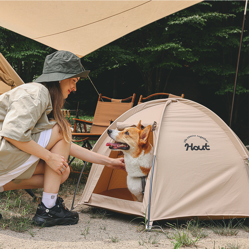 하웃 아웃도어 반려동물 강아지 캠핑 텐트 A타입