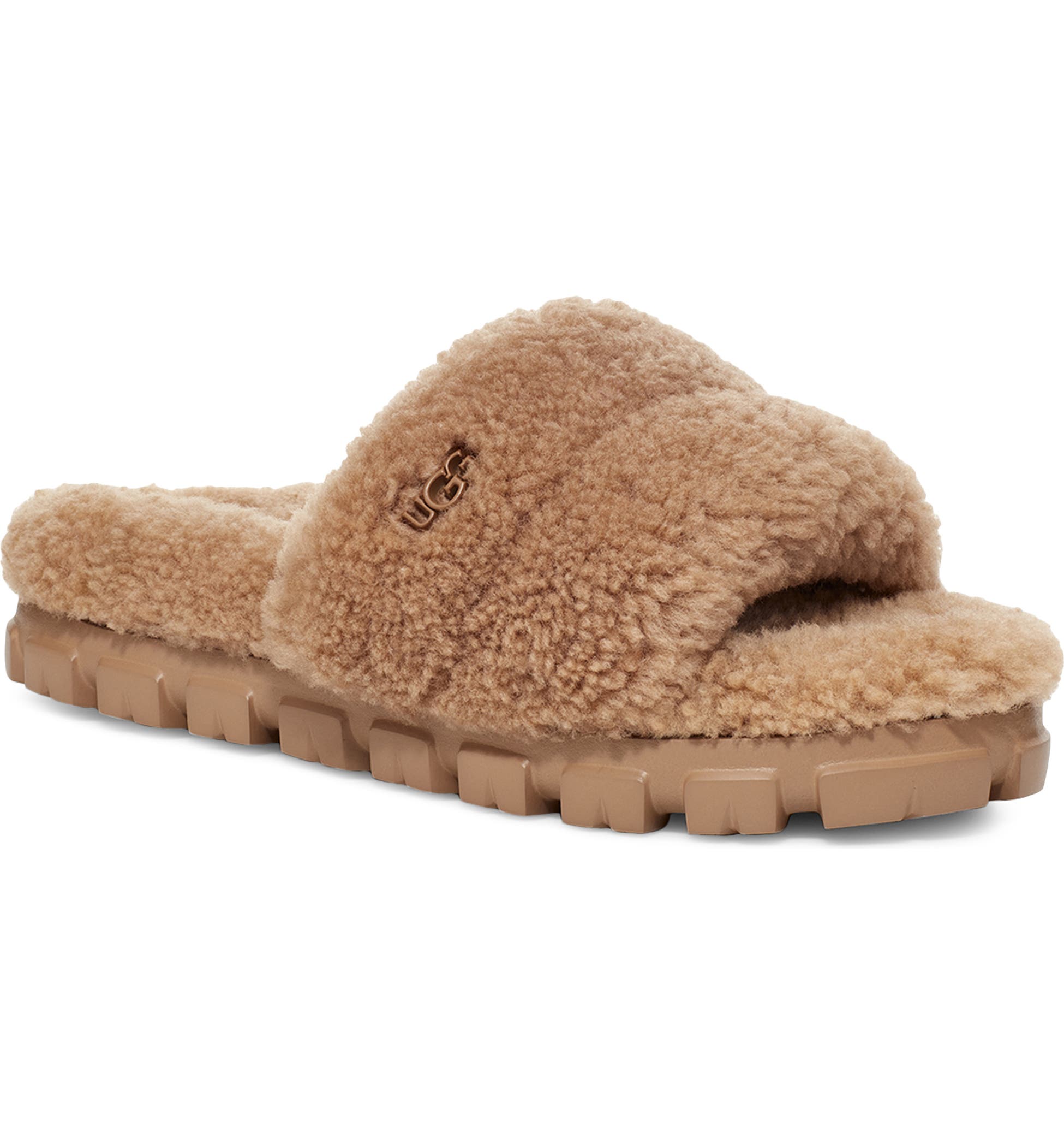 어그 슬리퍼 코제타 컬리 체스넛 여성  UGG 미국 - 상세 이미지 5