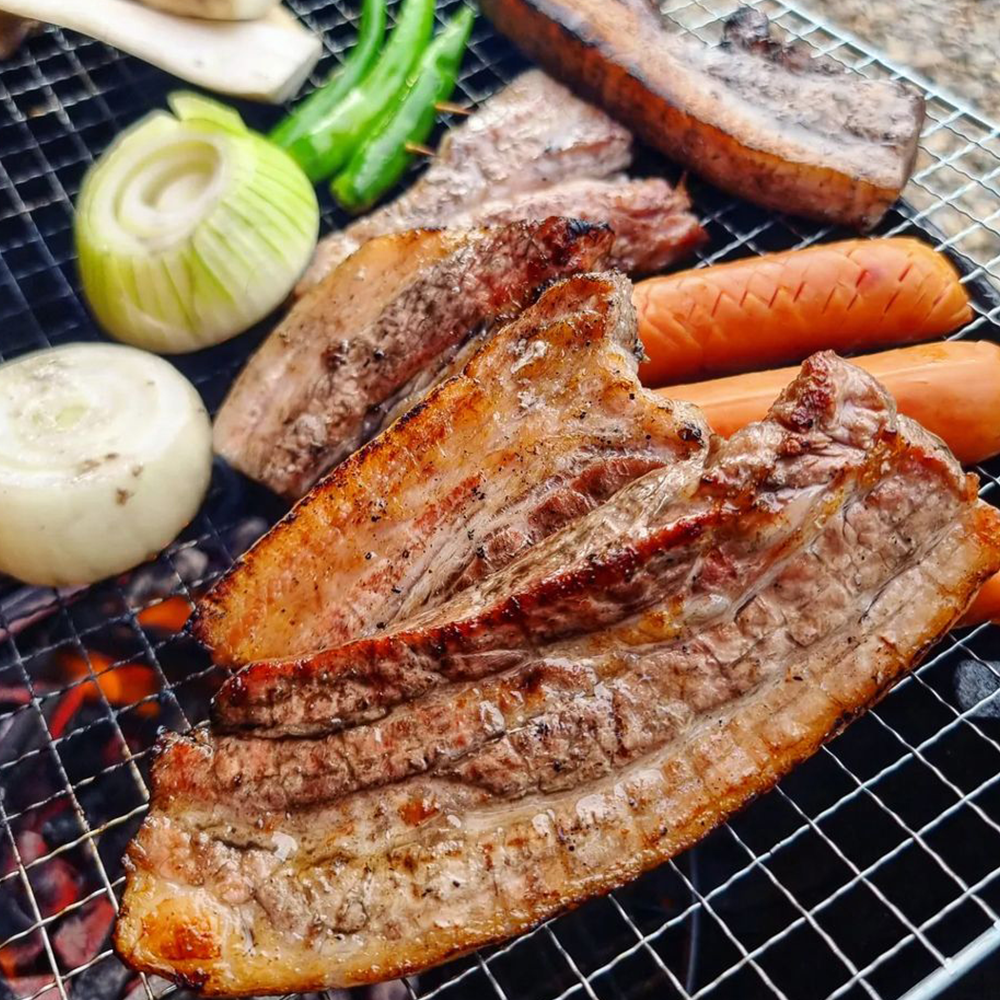 바라던 삼겹살 500g 2cm 돼지고기 스테이크 숯불용 냉동삼겹살 냉삼 - 상세 이미지 5
