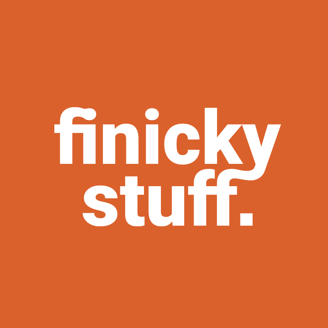 finicky stuff 스토어 로고