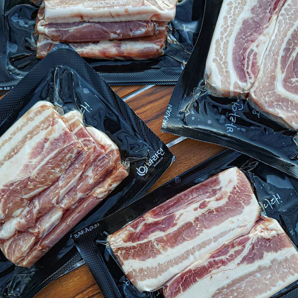 바라던 삼겹살 500g 1.3cm 구이용 대패삼겹살 스테이크 보쌈 돼지고기 냉동삼겹살 냉삼 - 상세 이미지 5
