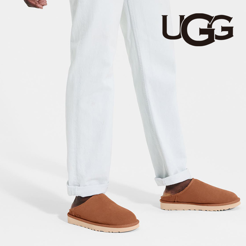 어그 슬리퍼 클래식 슬립온 체스넛 남성  UGG 미국 - 상품 이미지