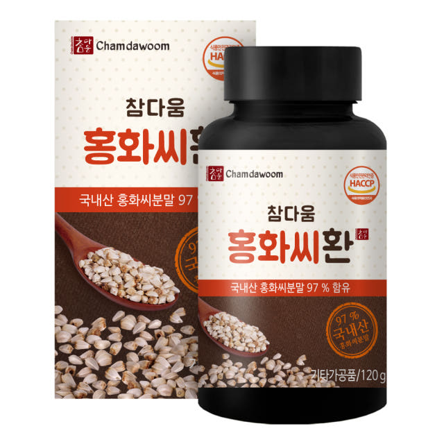 참다움 국내산 홍화씨환 120g