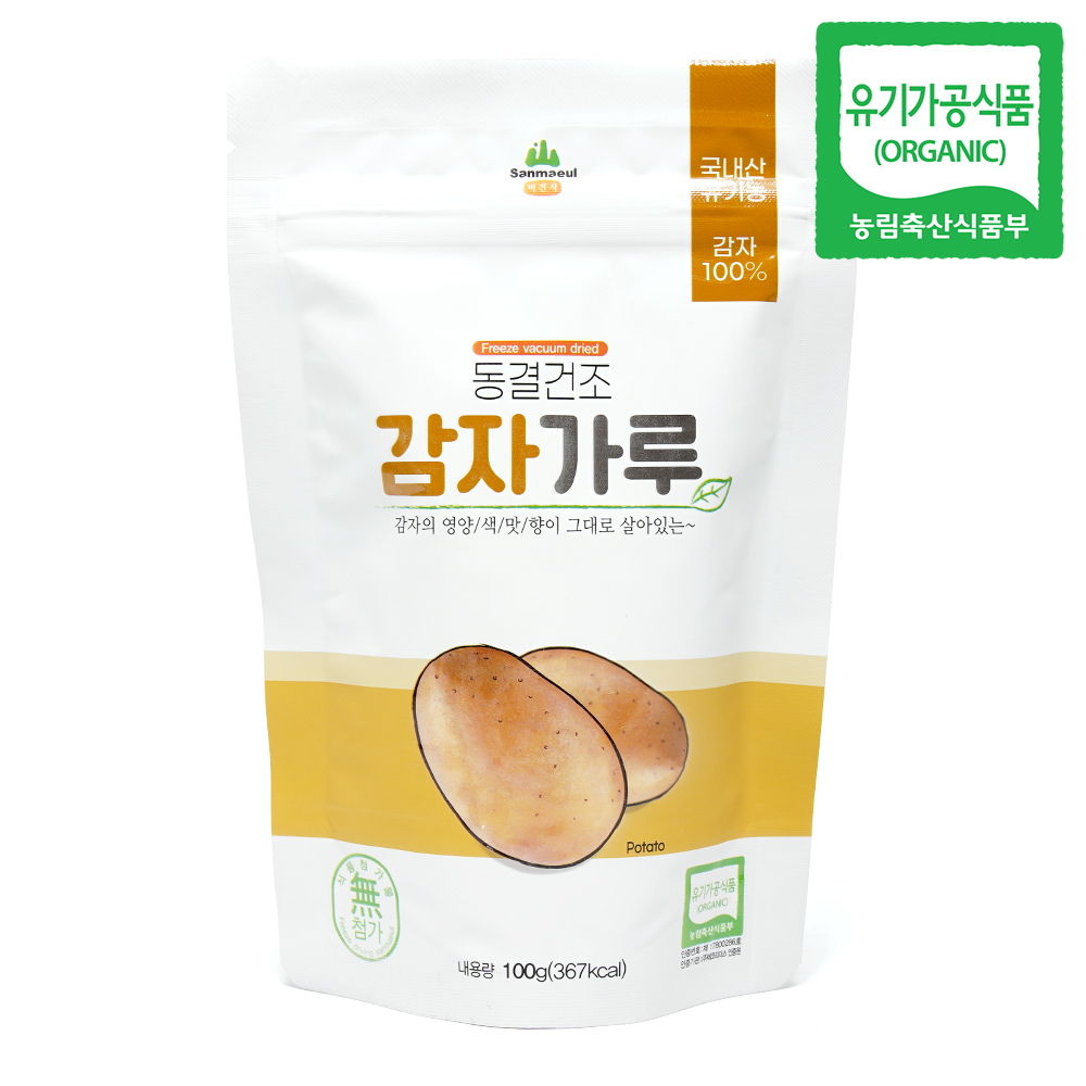동결건조 유기농 감자가루 100g, 1개 - 상품 이미지