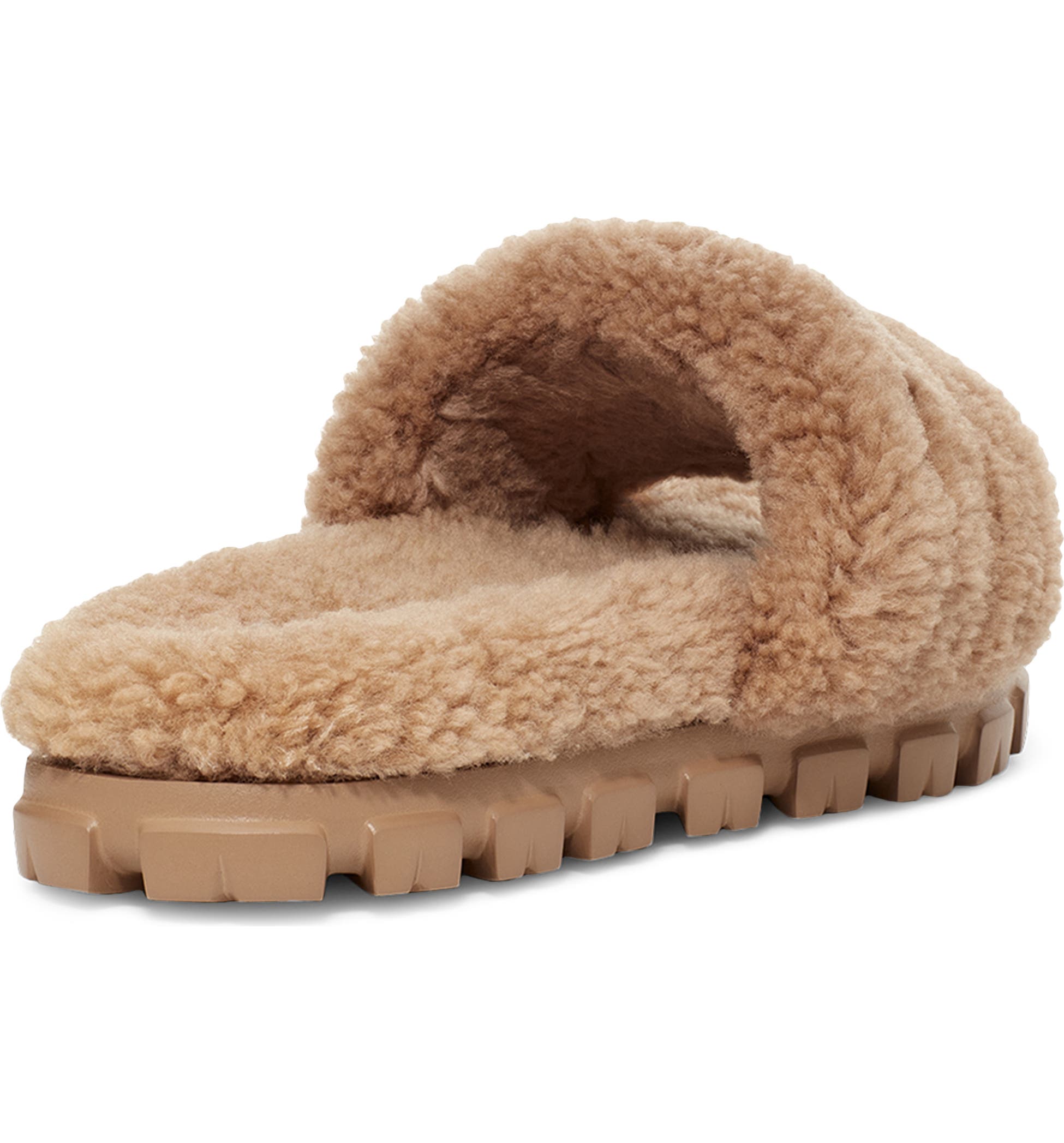 어그 슬리퍼 코제타 컬리 체스넛 여성  UGG 미국 - 상세 이미지 2