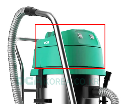 DCA AVC60 산업용청소기 건습식 2300W 2모터 60L 화물착불 - 상세 이미지 2