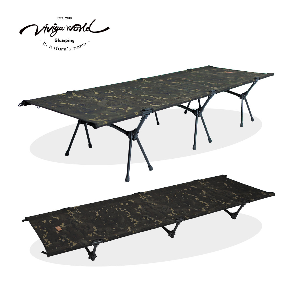 야침 초경량 접이식 1인용 휴대용 경량 캠핑 라이트카모 야전침대