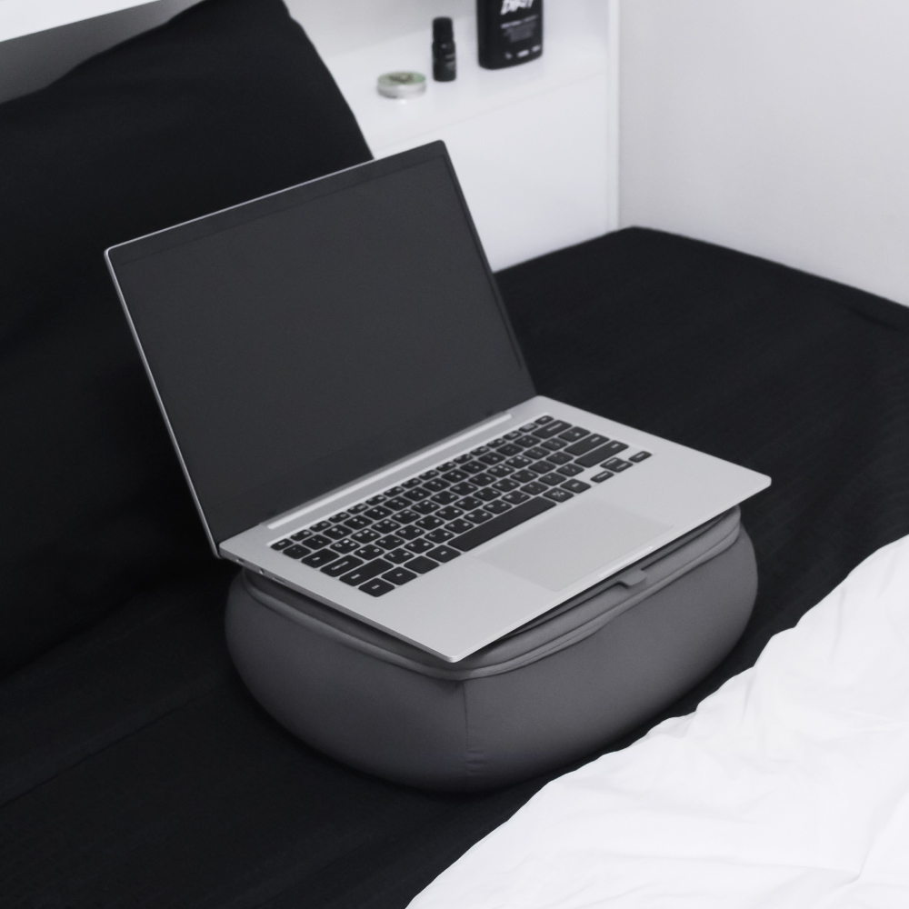 루나랩 홈 침대 접이식 베드 테이블 책상, 쿠션 랩테이블