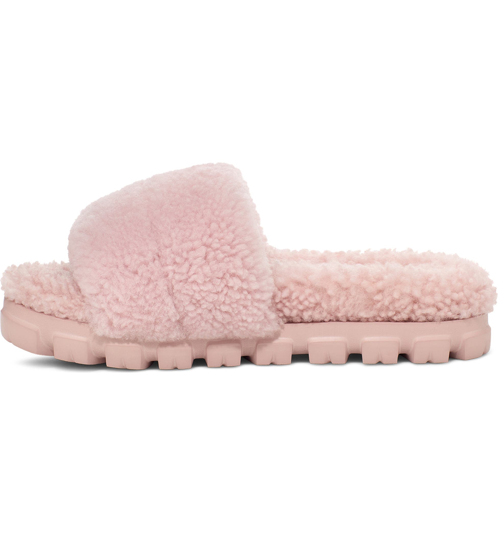 어그 슬리퍼 코제타 컬리 로제 그레이 여성  UGG 미국 - 상세 이미지 4