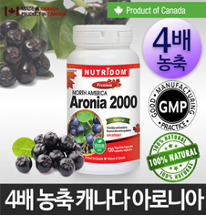 뉴트리돔 4배농축 아로니아 안토시아닌함유 500mg 120캡슐 120캡슐, 2개 - 상세 이미지 2