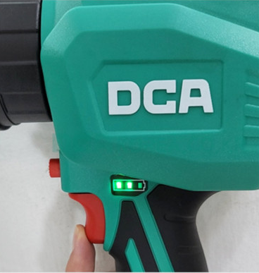 DCA ADPJ12 충전실리콘건 12V 2.0AH 소세지튜브 포함 6단속도조절 - 상세 이미지 4