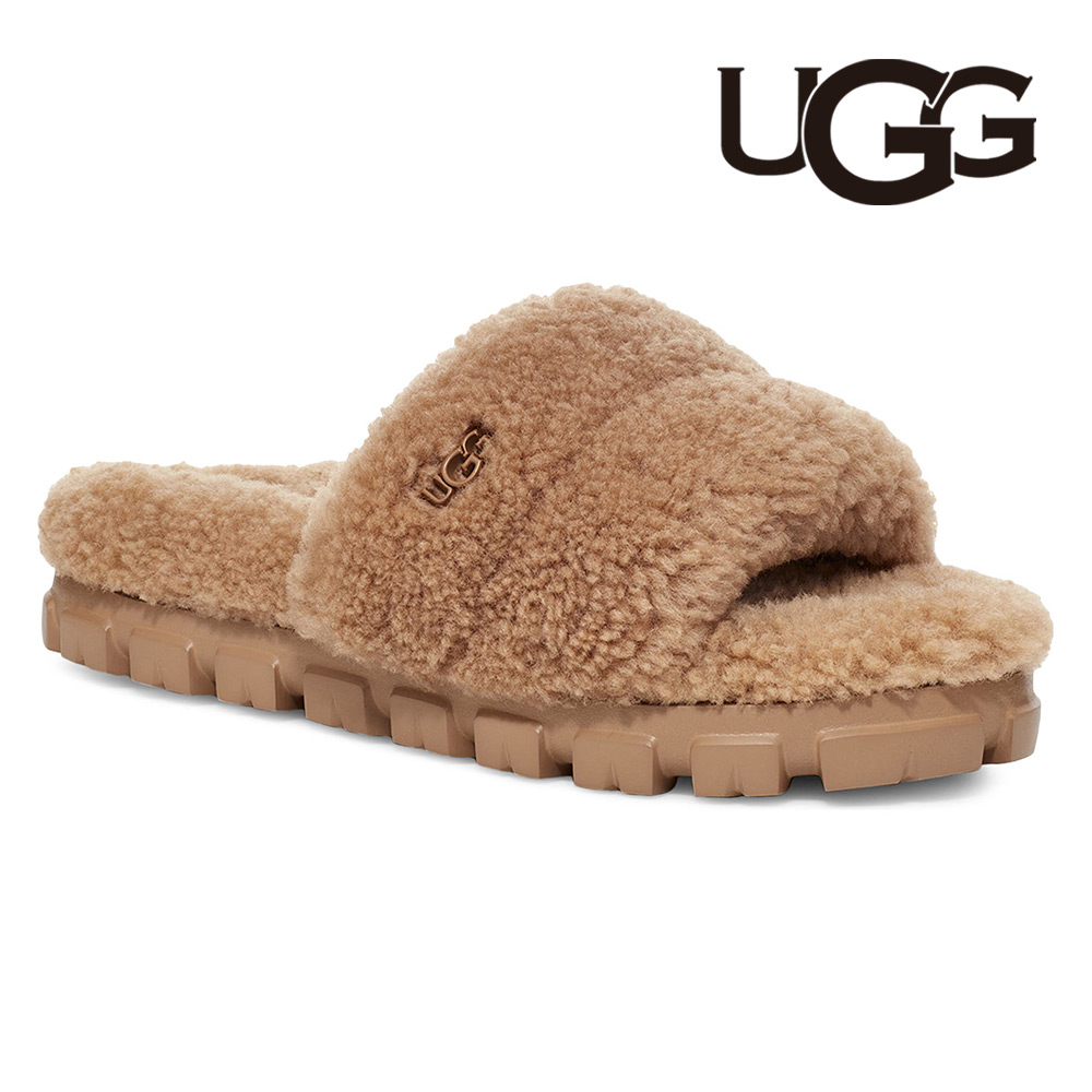 어그 슬리퍼 코제타 컬리 체스넛 여성  UGG 미국