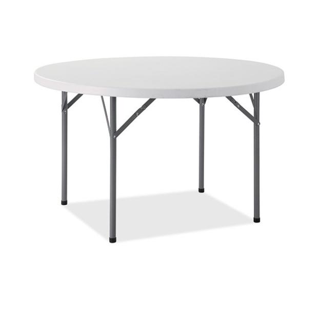 원형 브로몰딩테이블 캠핑 행사용테이블 캠핑용 접이식 행사테이블