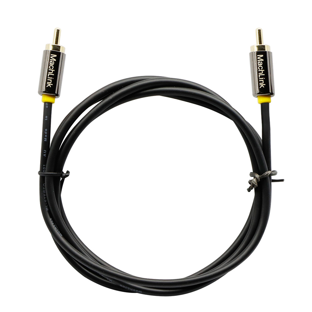마하링크 최고급형 1RCA 고급형 케이블 ML-1RH0 1.5m, 1개 - 상품 이미지