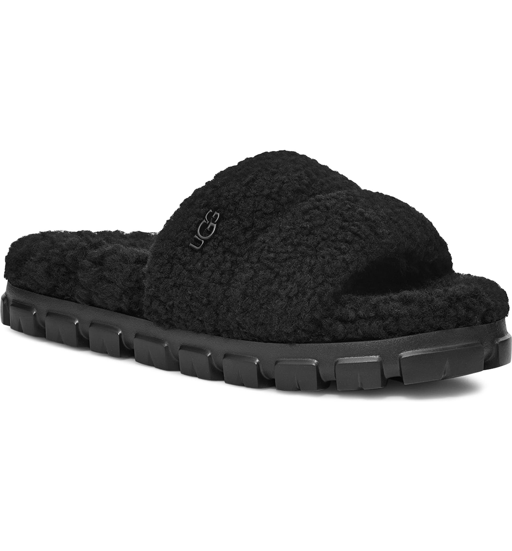 어그 슬리퍼 코제타 컬리 블랙 여성 UGG 미국 이미지 6