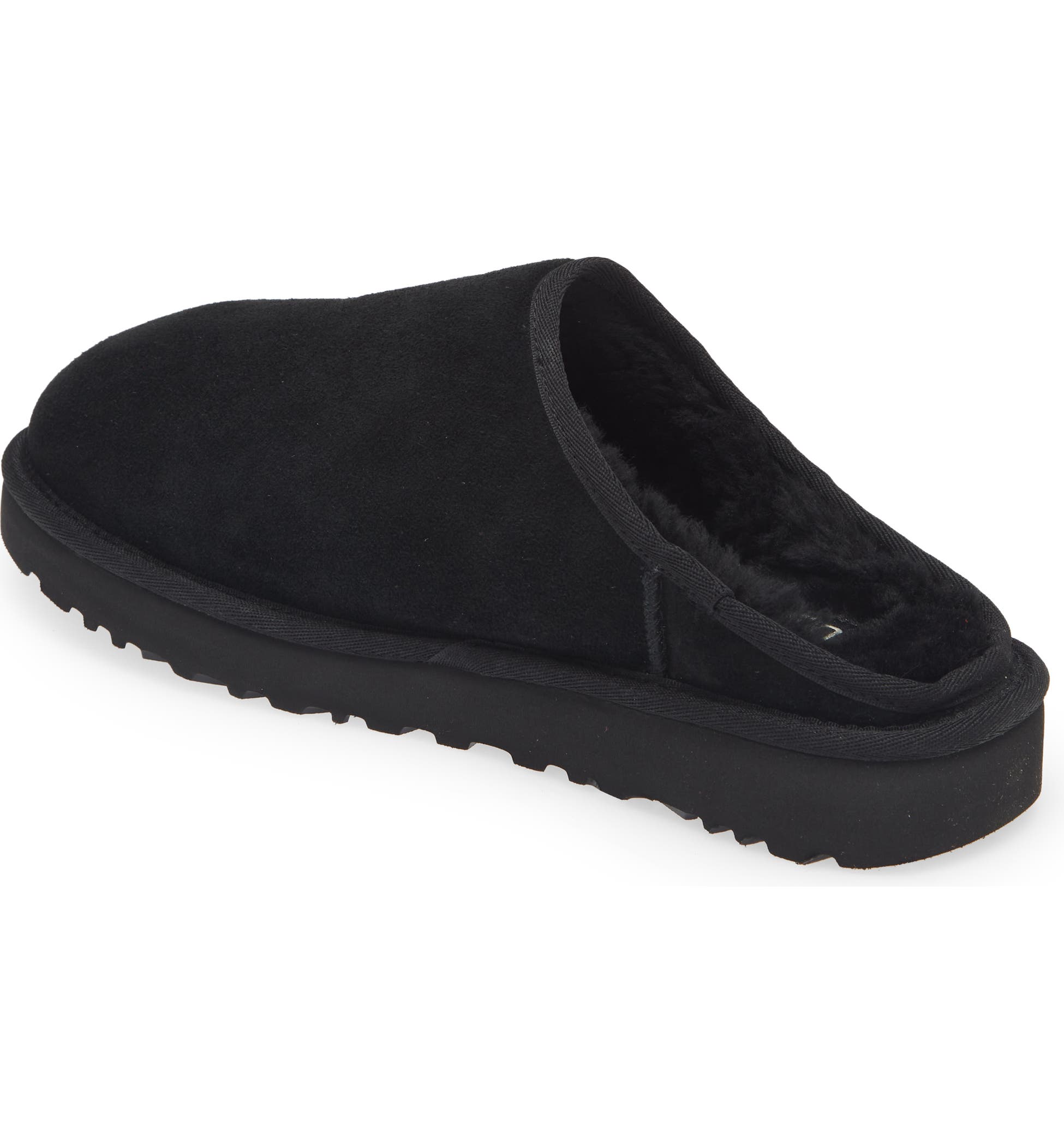 어그 슬리퍼 클래식 슬립온 블랙 남성  UGG 미국 - 상세 이미지 4