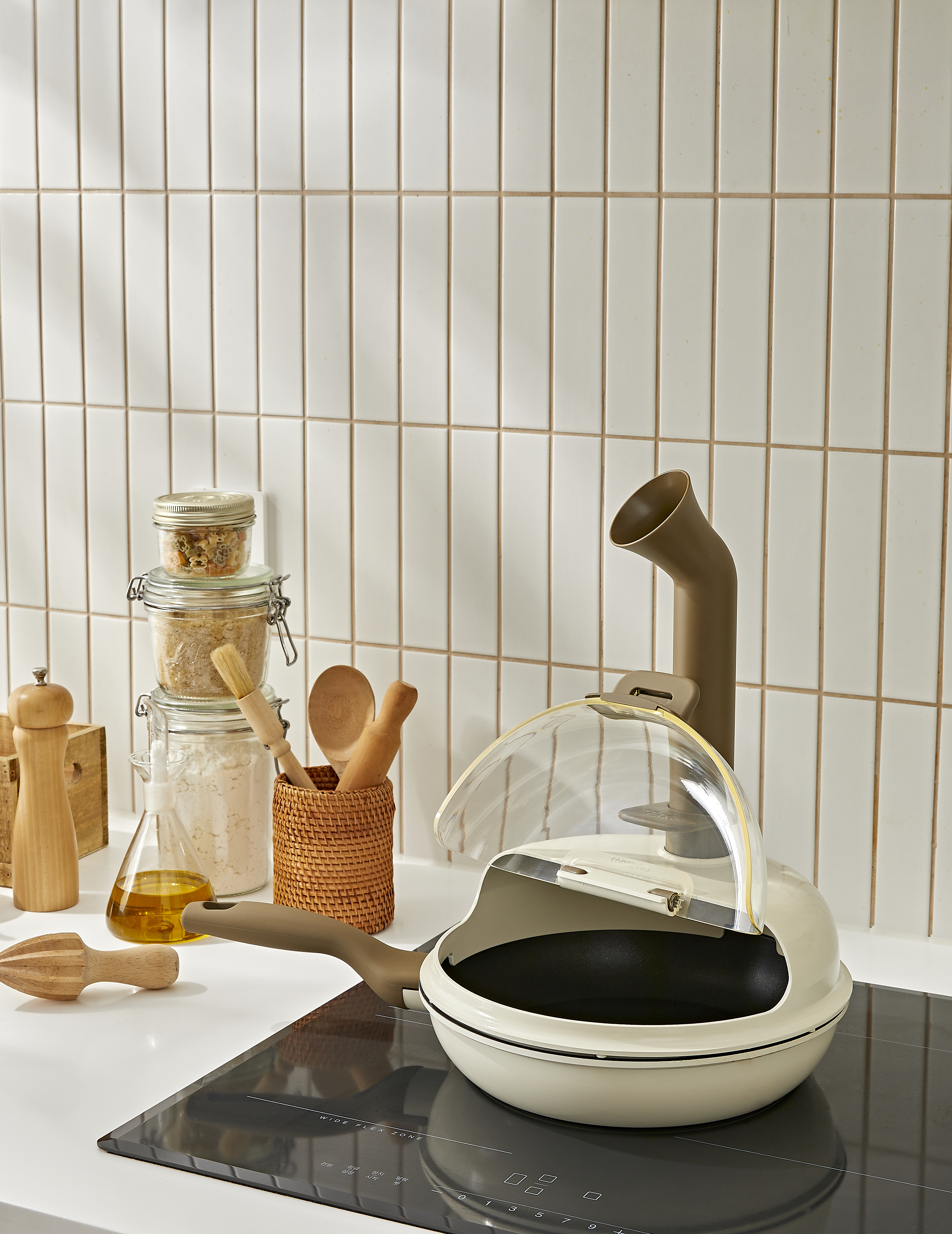 쿡밴드 후라이팬 계란 인덕션 프라이팬 파스터팬 28cm