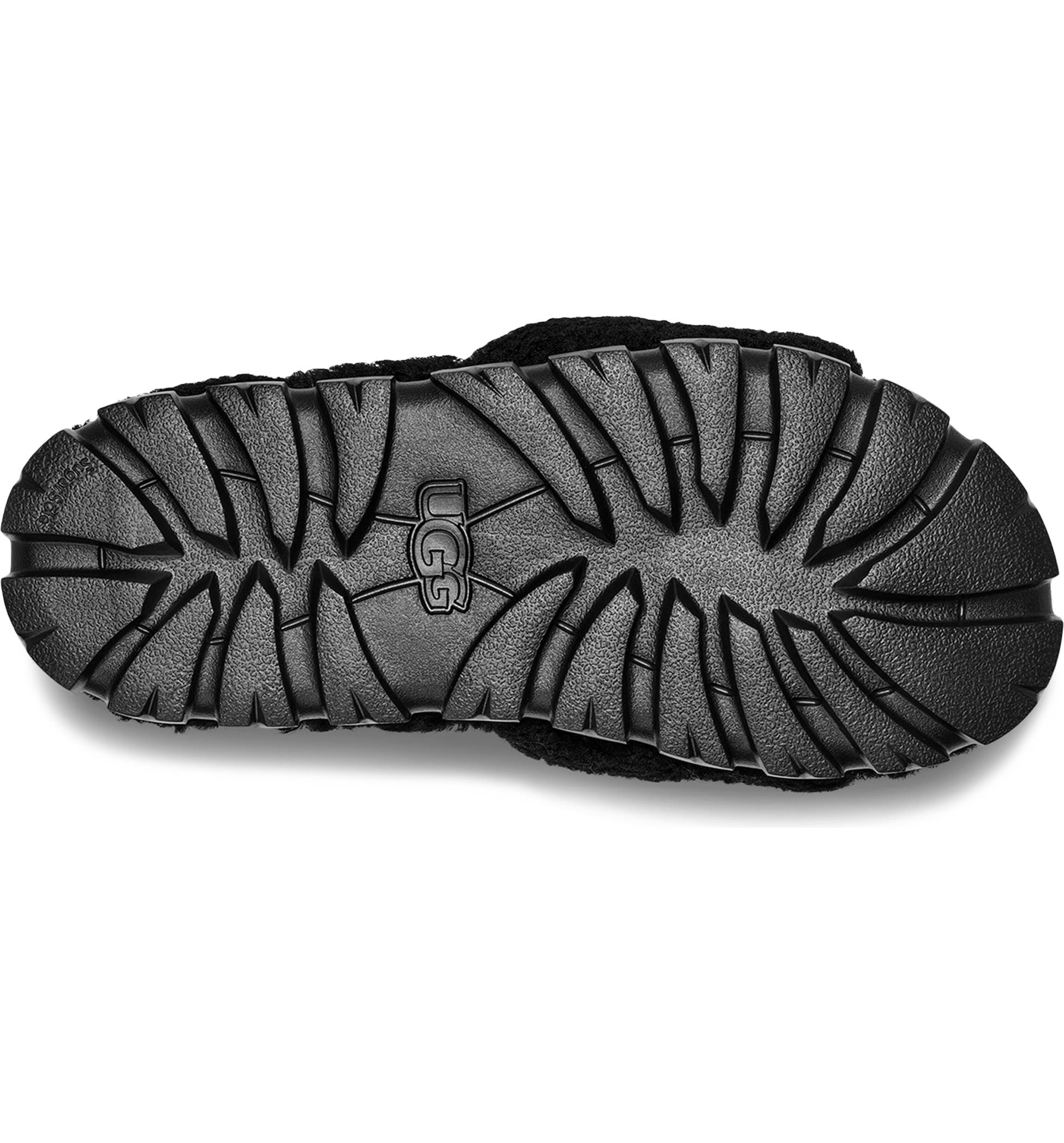 어그 슬리퍼 코제타 컬리 블랙 여성 UGG 미국 - 상세 이미지 4