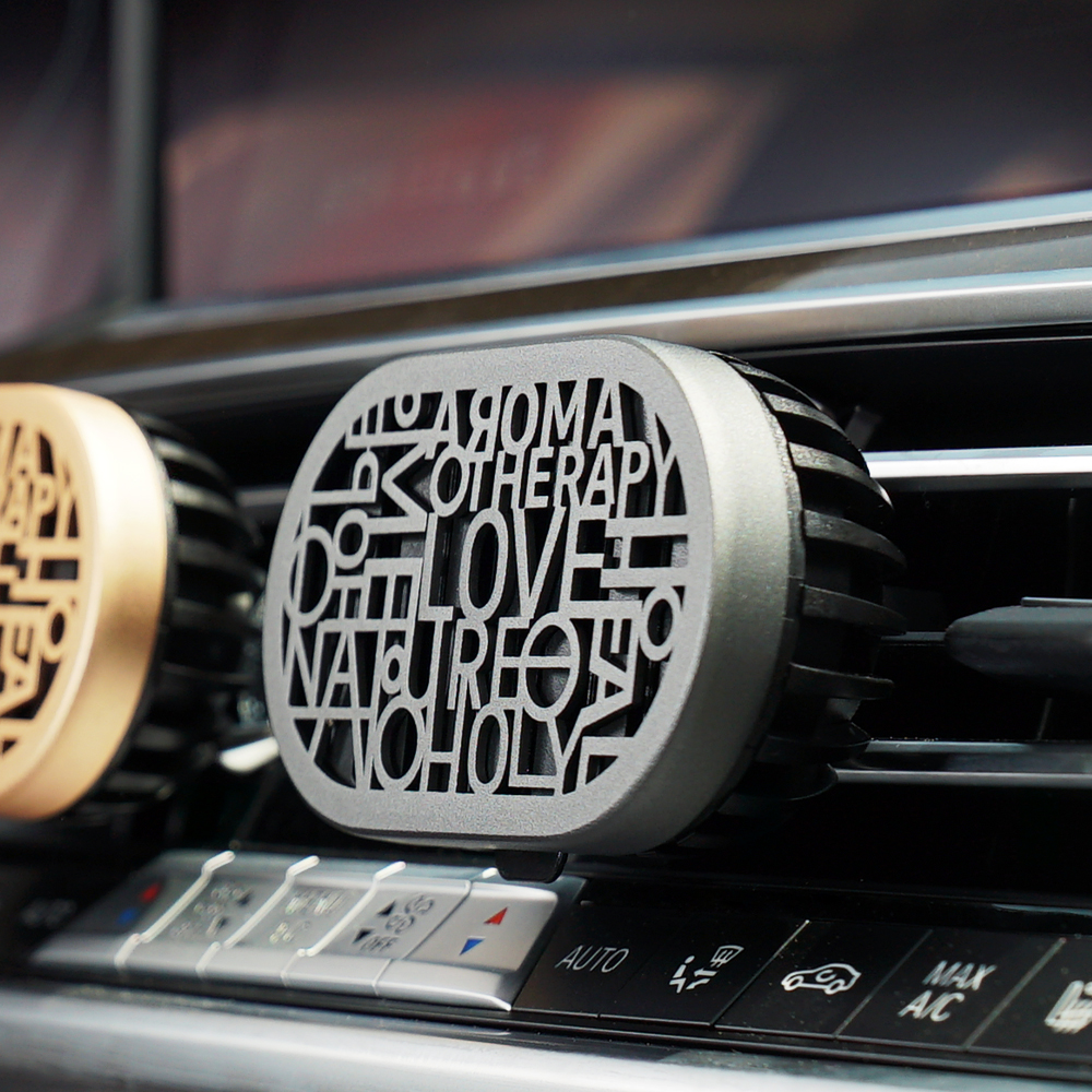 훠링 차량용방향제 하이센트 디퓨저 자동차 송풍구 차방향제 선물포장 골드