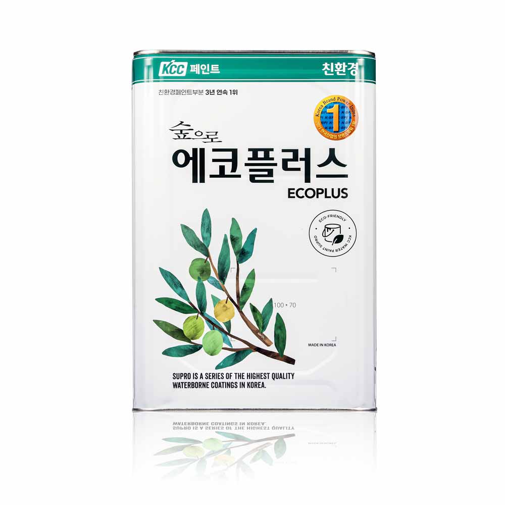 KCC 숲으로 에코플러스 수성페인트 18L 벽면 실내 인테리어용 - 메인 이미지