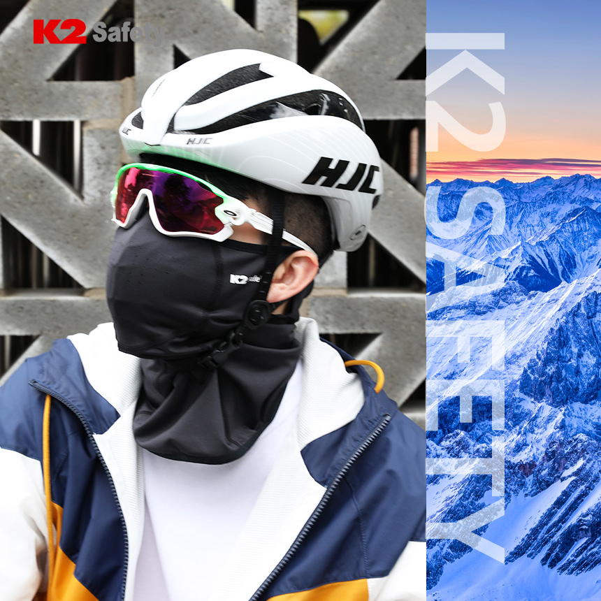 K2 Safety 방한 골프 마스크 안면 겨울 등산 자전거 스키 - 상세 이미지 4