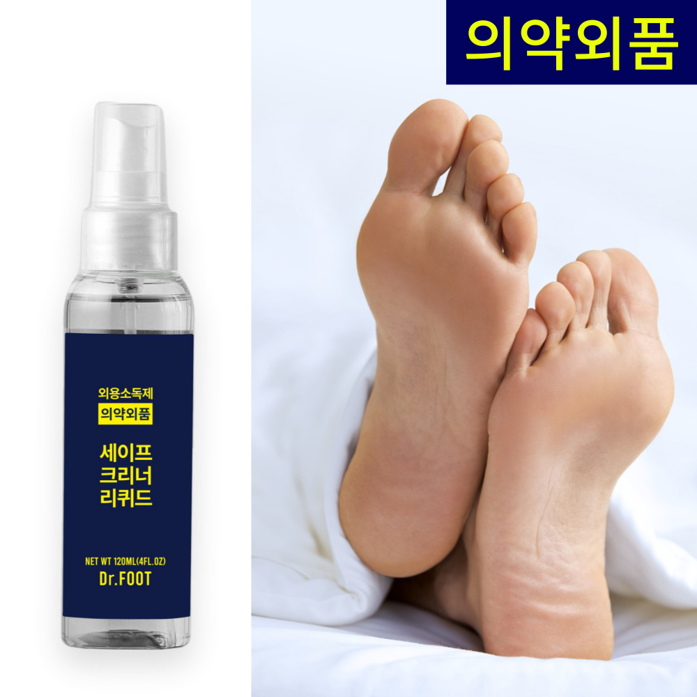 의약외품 닥터풋 풋스프레이 발톱 항균 발냄새 스프레이 120ml, 1개 제품 이미지