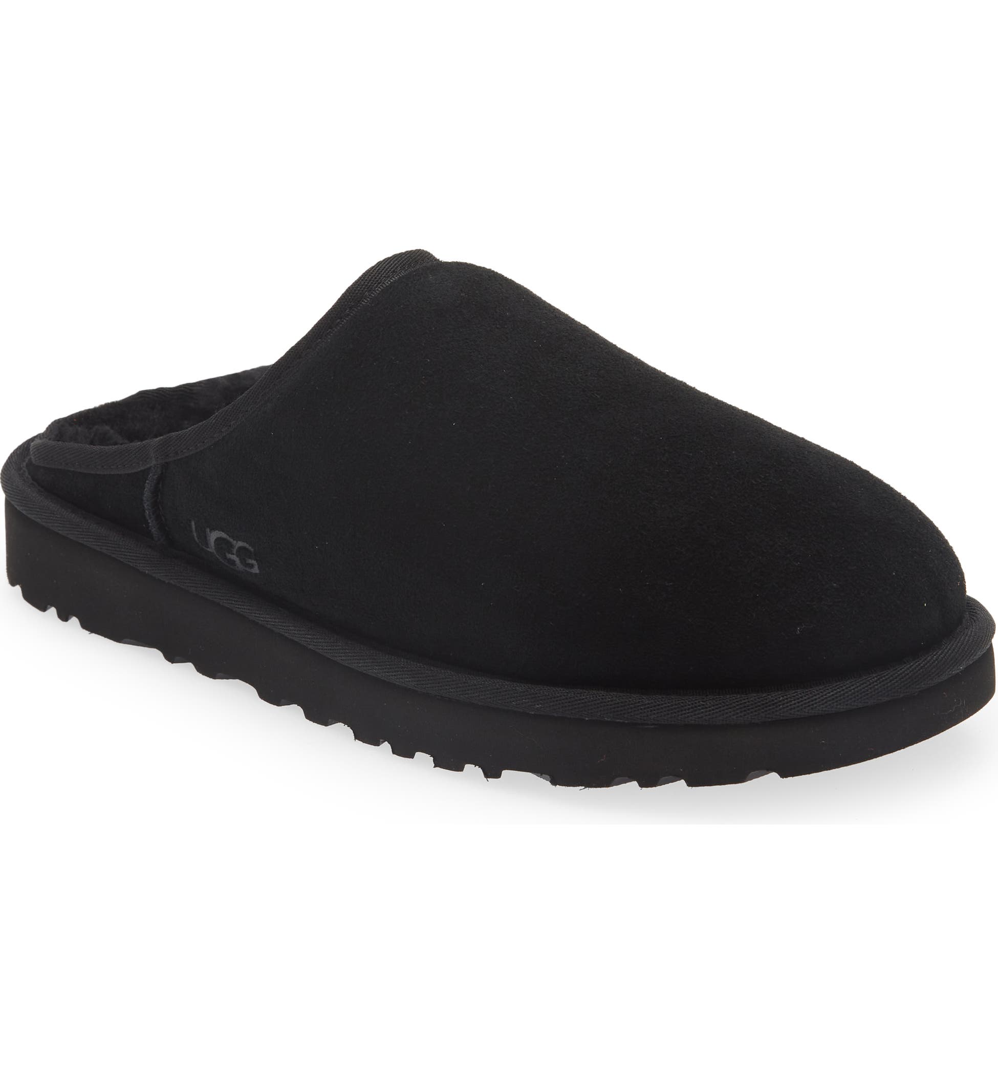 어그 슬리퍼 클래식 슬립온 블랙 남성  UGG 미국 - 상세 이미지 2