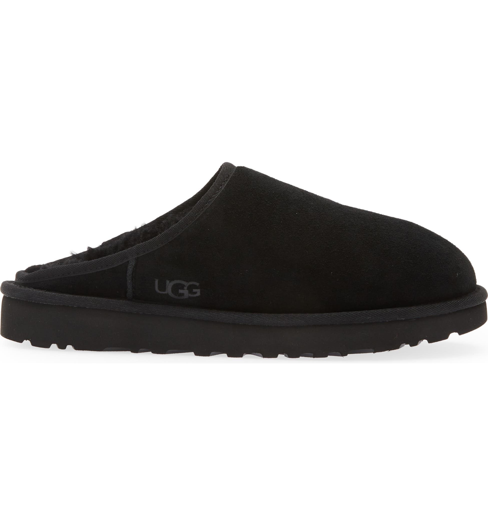 어그 슬리퍼 클래식 슬립온 블랙 남성  UGG 미국 - 상세 이미지 3