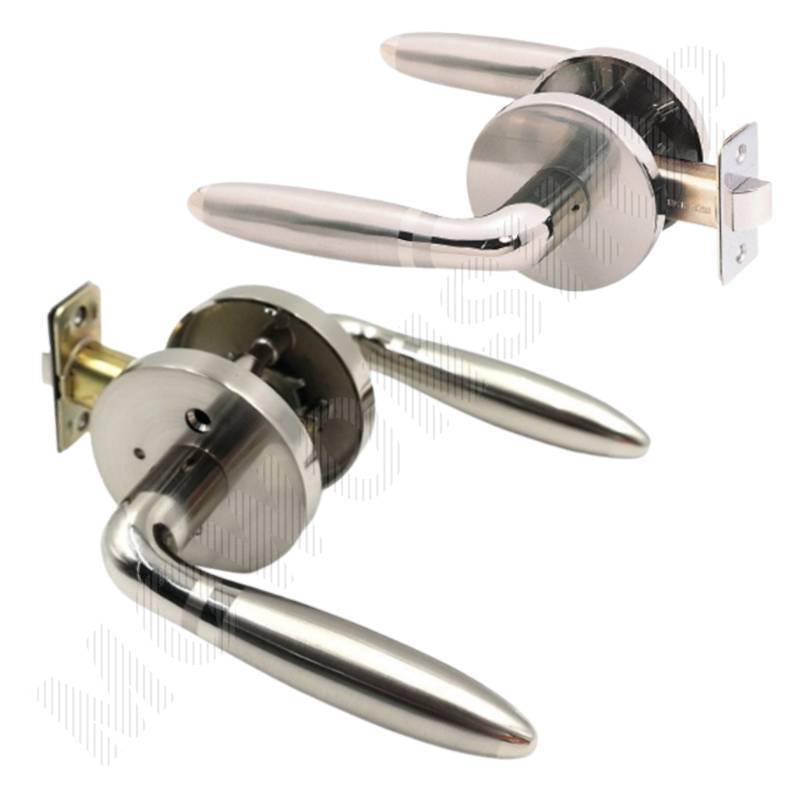 욕실문 손잡이 레버형 화장실 문 욕실 문고리 교체 F