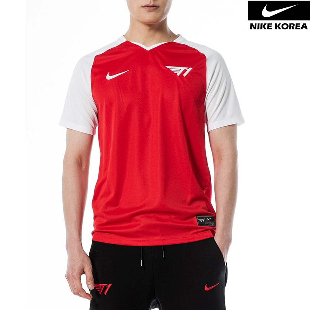 나이키 T1 유니폼 스타디움 축구저지 반팔티셔츠 데일리룩 롤드컵