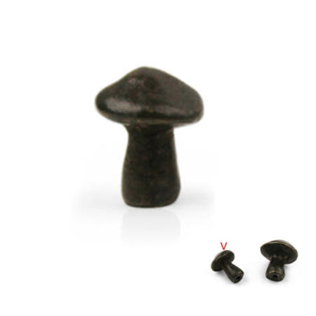 MDIY 초코송이 주물 1구 가구손잡이 18mm 서랍장손잡이