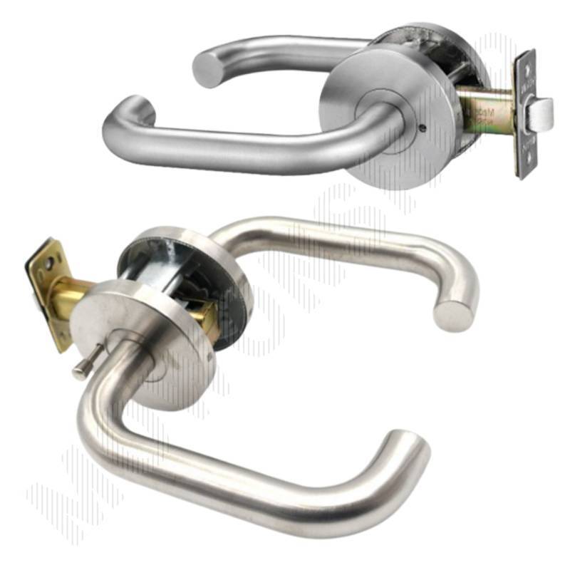 욕실문 손잡이 화장실 문 욕실 문고리 교체 목문용 B