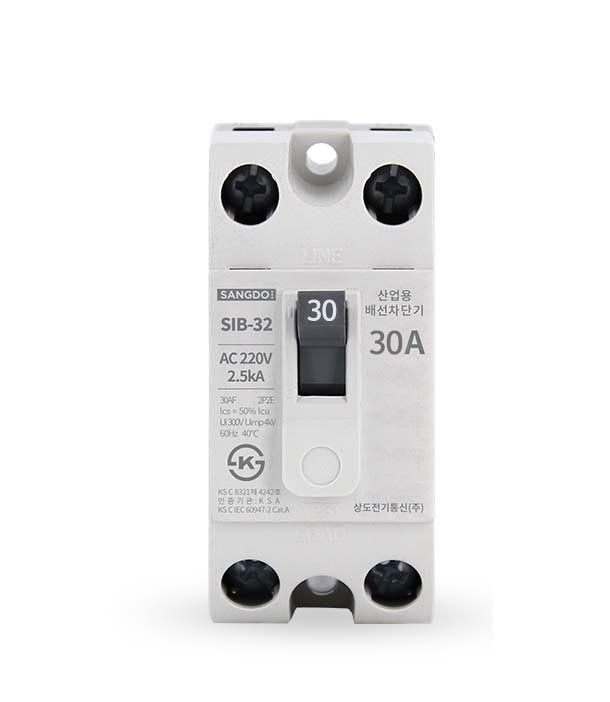 상도일렉트릭 SIB-32 배선용 전기 차단기 2P 20A - 상세 이미지 2